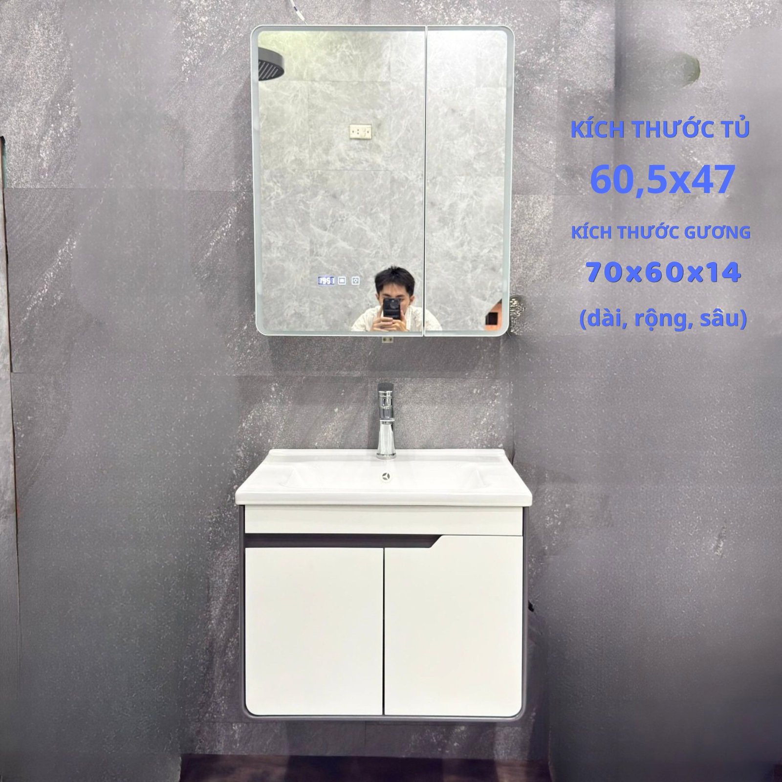 BỘ TỦ CHẬU LAVABO TOZU TZ-102X60